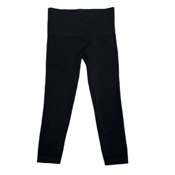 Spanx black seamless leggings size large - Picture 1 of 5